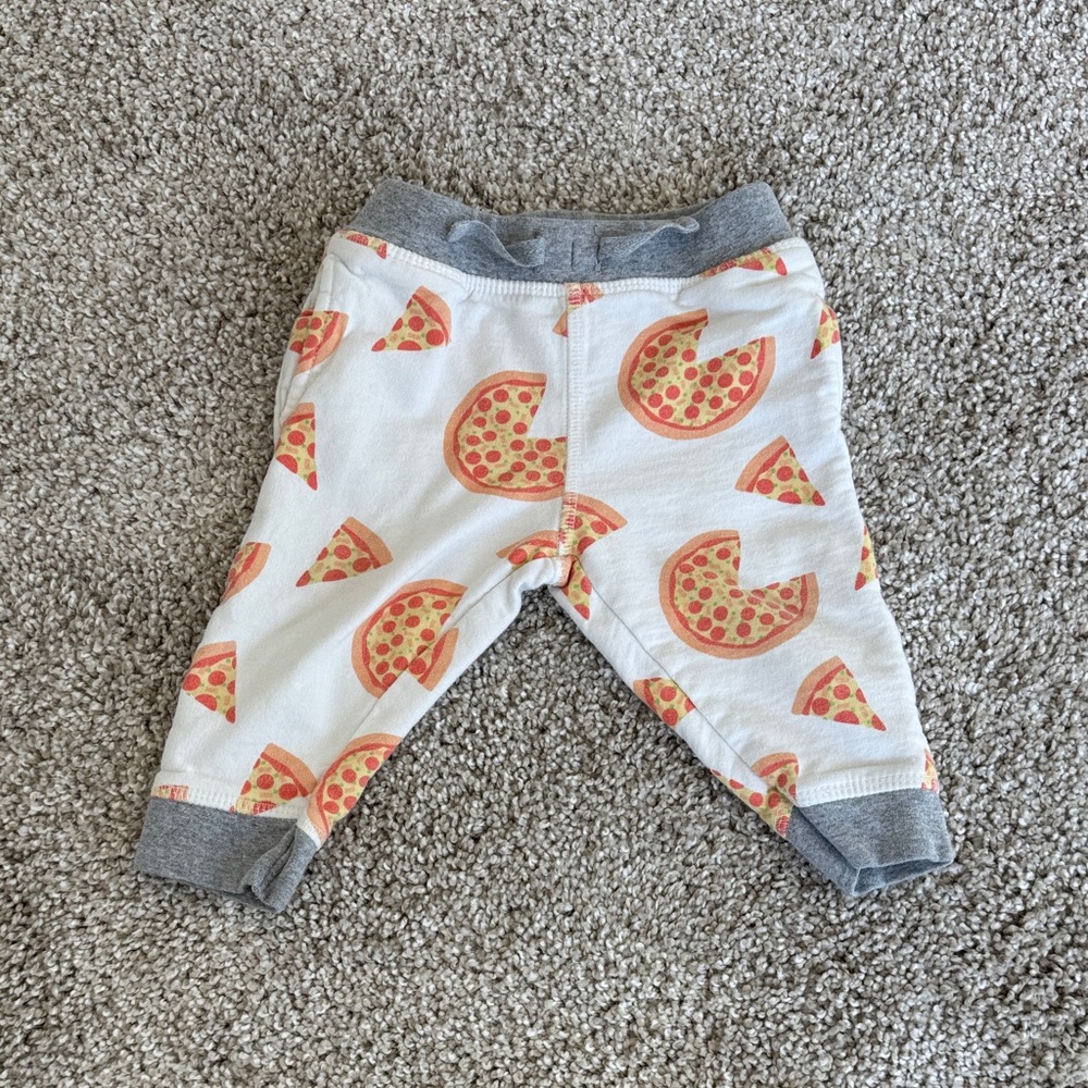 Monica + Andy Pizza Slice Print Kids Jogger Pants